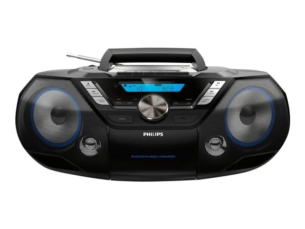 Radio med CD-afspiller Philips AZB798T/12 – sort Radio med CD-afspiller Philips AZB798T/12 – sort