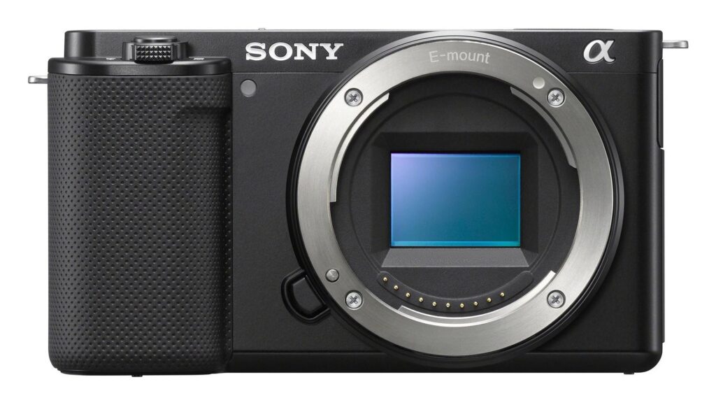 Systemkamera Sony ZV-E10 kamerahus – sort Systemkamera Sony ZV-E10 kamerahus – sort